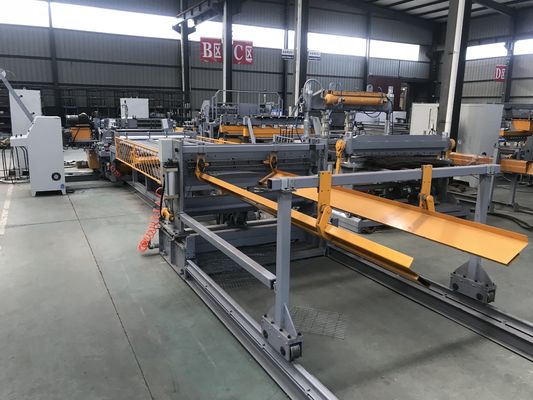 Customized Dia 1.5-3mm Gi Net Making Machine Mesh Hole 25x25mm