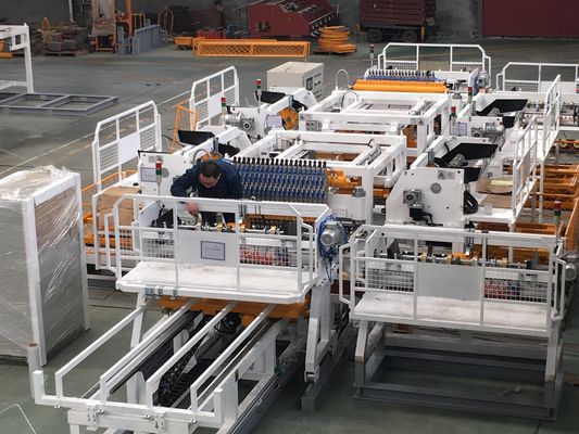 Pallet Racking Layer 1600mm Welded Wire Mesh Making Machine