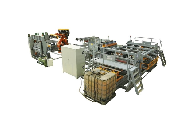 1300mm Fully Automatic Welded Wire Mesh Machine For Supermarket Racking