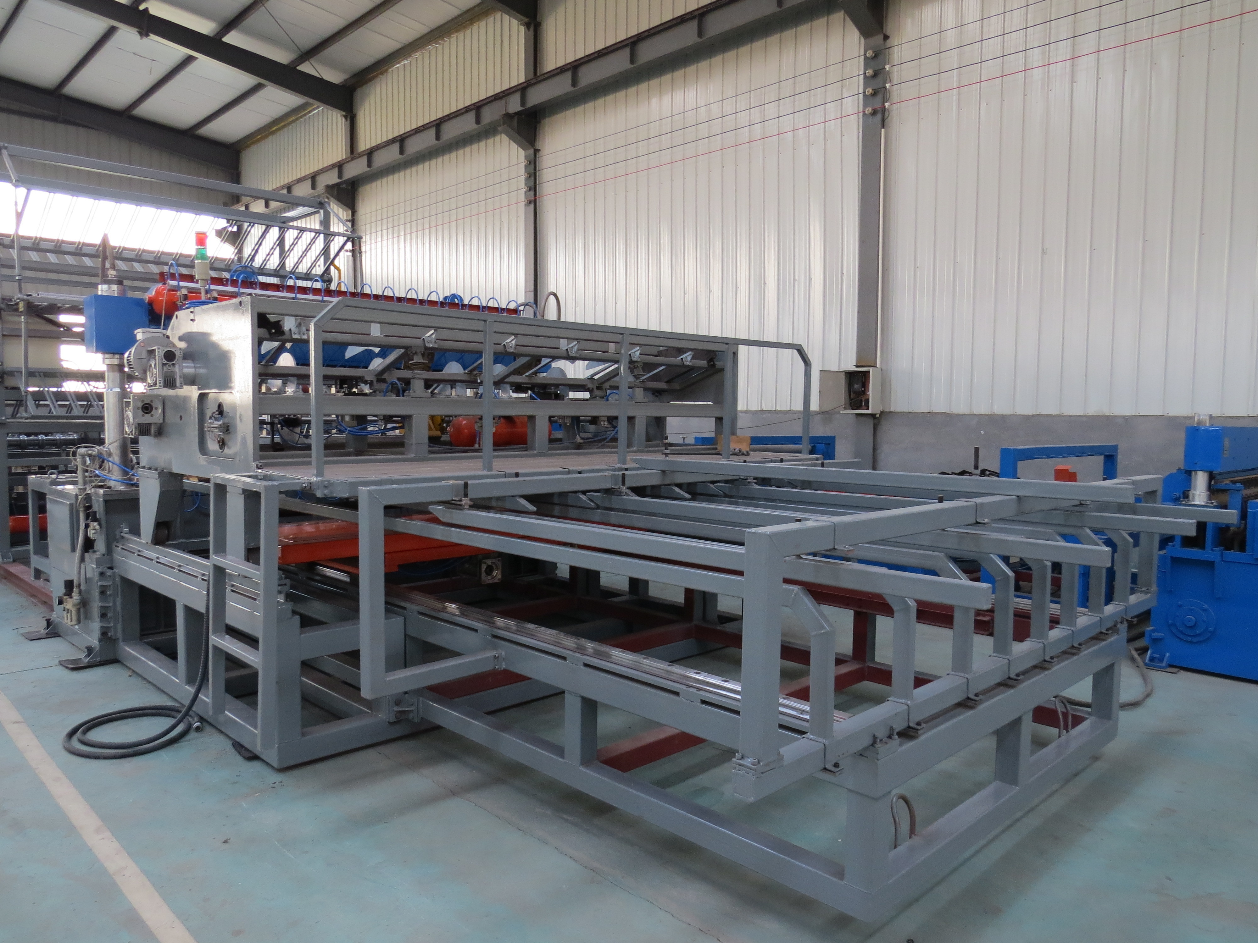 Plc Fully 380v Automatic Wire Mesh Welding Machine For Fence Panel